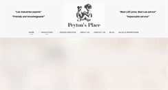Desktop Screenshot of peytonsplacefurniture.com